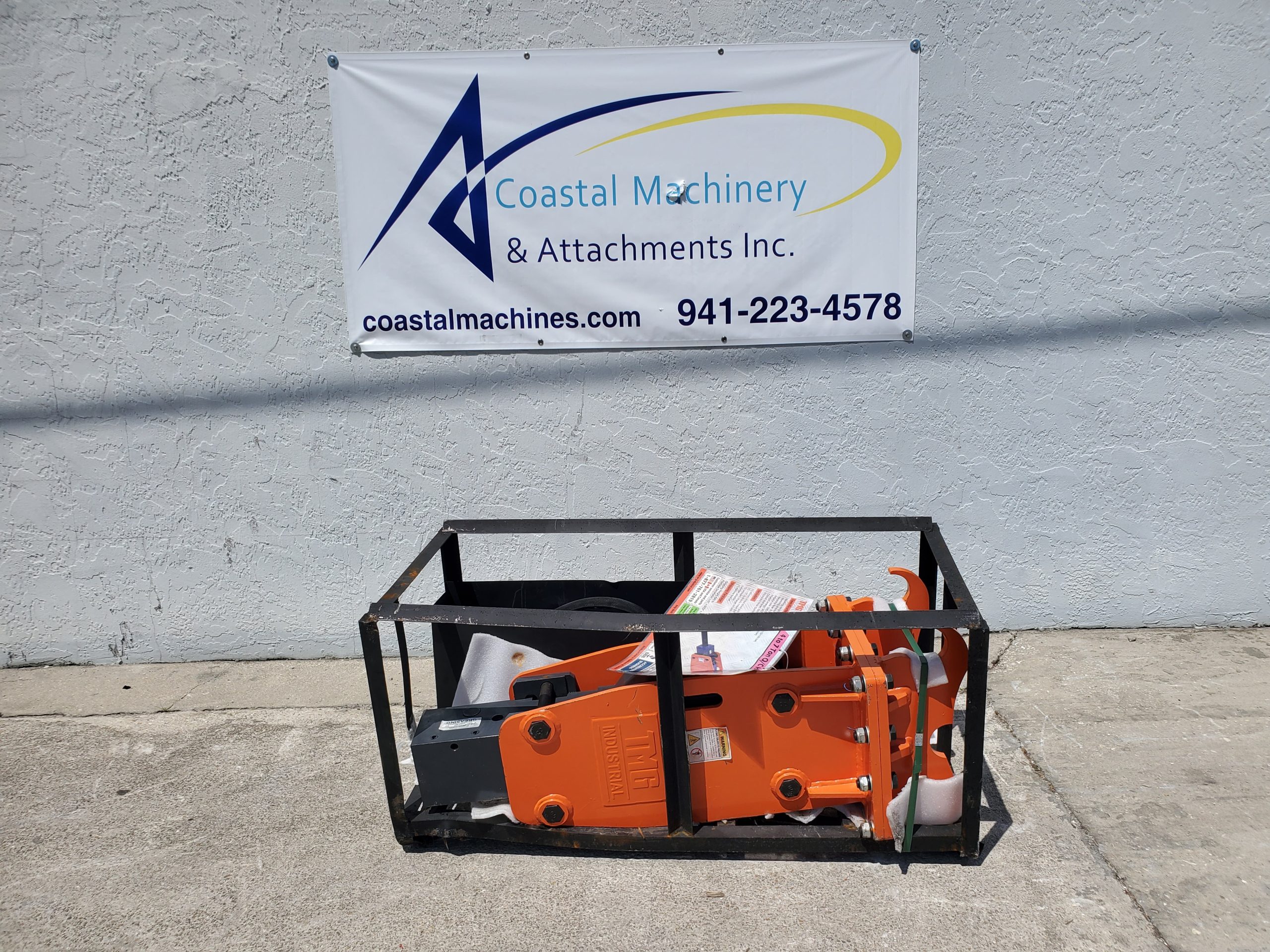 Excavator Concrete Breaker HB90Q by TMG